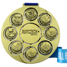 Runczech Star Marathon medal