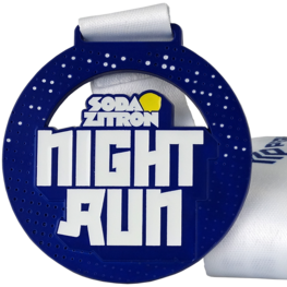 Soda Zitron Night Run medal