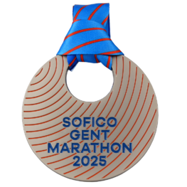 Sofico Gent Marathon medal