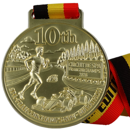 Spa Francorchamps medal