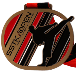 Martial arts medal SSTK Open