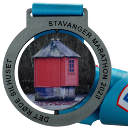 Stavanger marathon medal