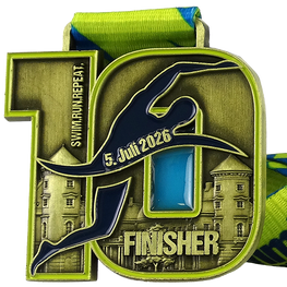 Swim Run Repeat medal