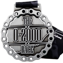 The 0-2000 Race medal