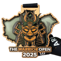 The Warrior Open medal