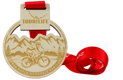 Tour for Life medal