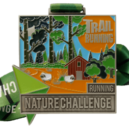 Trail Run medal Nature Challenge