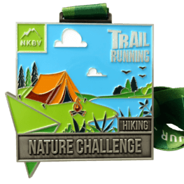 Trail Run medal Nature Challenge