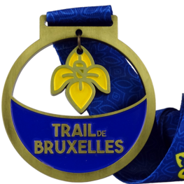 Trail de bruxelles medal