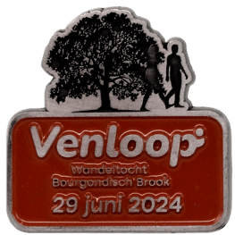 Venloop pin badge