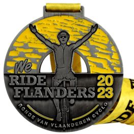 Tour cycling medal We Ride Flanders
