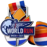 Medal with UV print