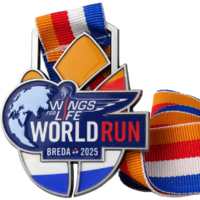 Medal with UV print