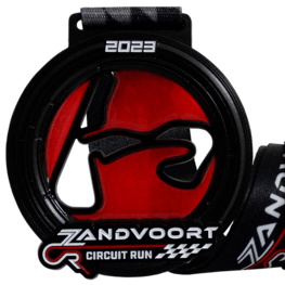 Zandvoort Circuit run Marathon medal